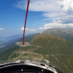 Flugwegposition um 15:52:06: Aufgenommen in der Nähe von Gemeinde Patsch, Österreich in 2162 Meter
